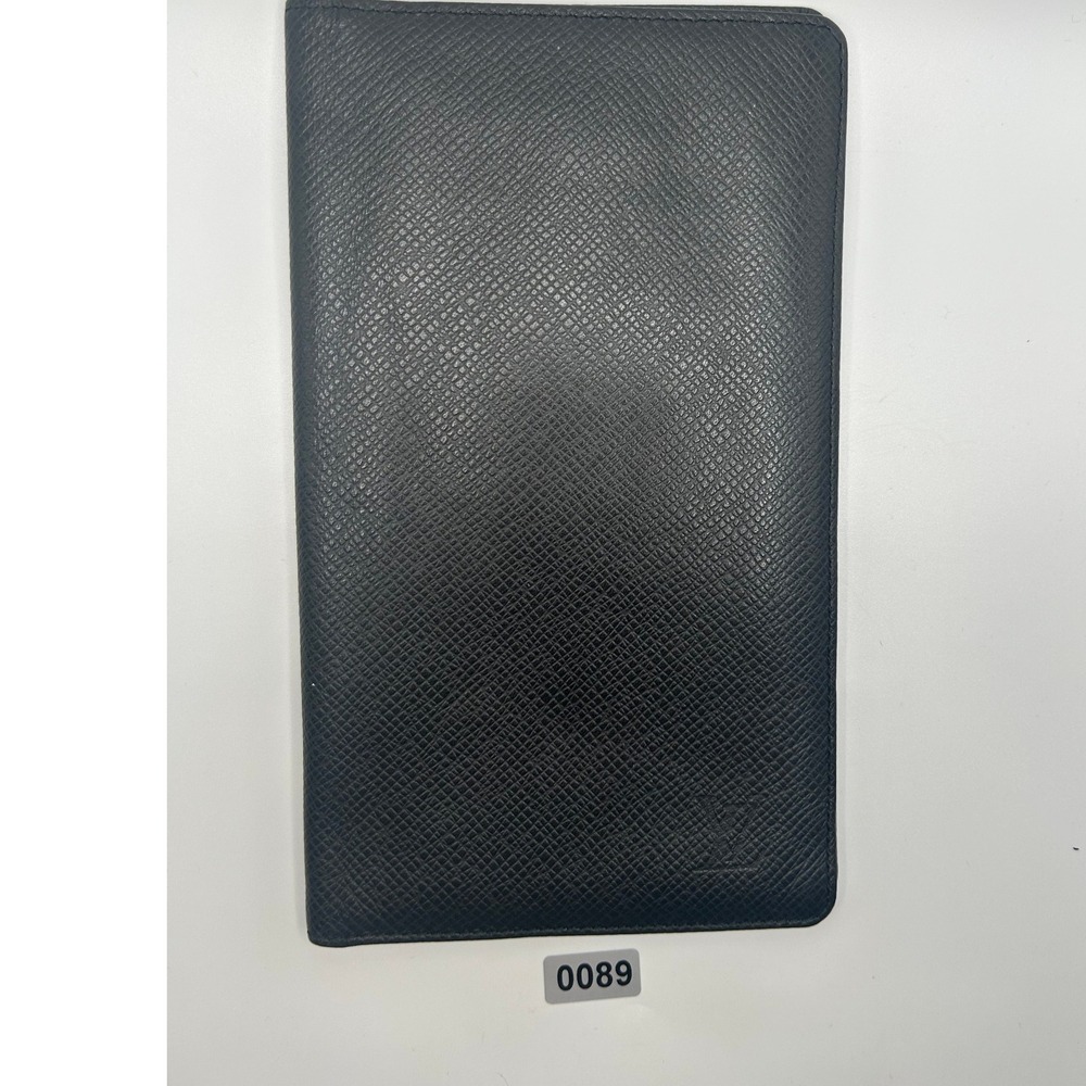 Louis Vuitton Taiga Leather Long Bifold  Wallet Black M60093#89‎ - Picture 3 of 10